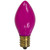 Pack of 25 Opaque Pink C7 Christmas Replacement Bulbs - IMAGE 5