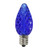 Faceted LED C7 Christmas Replacement Bulbs - Blue - Pack of 25 - IMAGE 1
