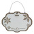 9.5" White and Brown "Our First Christmas" Hanging Wooden Picture Sign - IMAGE 2