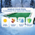 Supreme Guard In-Ground Winter Pool Cover with Right Step - For 18' x 36' - Green - IMAGE 3