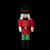 6' Pre-Lit Candy Cane Lane 2-D Toy Soldier Christmas Outdoor Decor - IMAGE 2