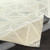 5' x 7.5' Harmonic Triangle Stones Gray and Beige Hand Tufted Rectangular Wool Area Throw Rug - IMAGE 4