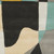 7.5' x 9.5' Arte Astratto Jet Black, Teal, Gray and Olive Hand Tufted Wool Area Throw Rug
