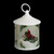 7.5" White and Red Battery Operated LED Lighted Resting Cardinal Scene Christmas Lantern - IMAGE 2