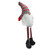 36” Red and Gray Traditional Christmas Santa Gnome with Dangling Legs - IMAGE 2