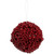 Shiny Red Berries Christmas Ball Ornament 6-Inch - IMAGE 2