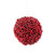 Shiny Red Berries Christmas Ball Ornament 6-Inch - IMAGE 1