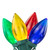 LED C9 Christmas Lights - Multi-color - 16' Green Wire - 25ct - IMAGE 1