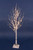 4' Pre-Lit LED White Birch Tree Outdoor Decoration - White Lights - IMAGE 2