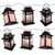 Set of 10 Copper Lantern Lamp Novelty Christmas Lights, 11 ft White Wire - IMAGE 2