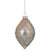 5.25" Rose Gold Retro Ombre Glass Christmas Drop Ornament - IMAGE 4