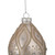 5.25" Rose Gold Retro Ombre Glass Christmas Drop Ornament - IMAGE 3