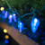 LED C7 Christmas Lights - Blue - 17' Green Wire - 25ct - IMAGE 2