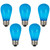 Opaque LED S14 Edison Style Christmas Replacement Bulbs - Blue - Pack of 25 - IMAGE 5