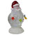 8" Battery Operated LED Santa Claus Christmas Table Top Glittering Snow Dome - IMAGE 3