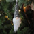 Knitted Hat Christmas Gnome Head Ornament - 8" - Gray - IMAGE 2
