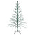 6' Pre-Lit Green Cascade Twig Tree Christmas Outdoor Decor - Green Lights - IMAGE 1