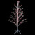 Pre-Lit Cascade Twig Tree Outdoor Christmas Decoration - 4' - Multicolor Lights - IMAGE 1