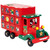 Advent Calendar Storage Truck Christmas Decoration - 14" - Red - IMAGE 4