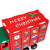 Advent Calendar Storage Truck Christmas Decoration - 14" - Red