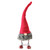 15.75" Gray and Red Standing Santa Gnome Christmas Figure - IMAGE 1