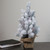 Medium Flocked Pine Artificial Christmas Tree with Burlap Base - 16” - Unlit - IMAGE 2