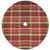 48" Red and Green Plaid Rustic Woodland Christmas Tree Skirt with Green Trim - IMAGE 2