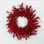 Berries Artificial Christmas Wreath - 18" - Red - Unlit - IMAGE 2