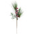 Frosted Mixed Pine and Berries Artificial Christmas Spray - 26" - IMAGE 1