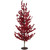 30" Red Berries Artificial Christmas Twig Tree, Unlit - IMAGE 1