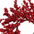 Berries Artificial Christmas Twig Wreath - 16" - Red - Unlit - IMAGE 5