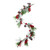 5.5' x 7" Frosted and Flocked Berries Christmas Garland - Unlit - IMAGE 3
