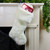 20" Ivory White Soft Faux Fur Decorative Christmas Stocking - IMAGE 2