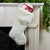 20" Ivory White Super Soft Faux Fur Decorative Christmas Stocking - IMAGE 2