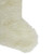 20" Ivory White Super Soft Faux Fur Decorative Christmas Stocking - IMAGE 3