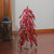 2.5' Red Berries Artificial Upside Down Christmas Tree - Unlit - IMAGE 2