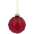 Mercury Style Onion and Ball Glass Christmas Ornament Set - 3" - Red - 12ct