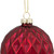 Mercury Style Onion and Ball Glass Christmas Ornament Set - 3" - Red - 12ct