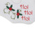 19.25" Red and White Embroidered Ho Ho Ho Santa Face Christmas Stocking - IMAGE 2