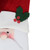 19.25" Red and White Embroidered Ho Ho Ho Santa Face Christmas Stocking - IMAGE 4