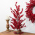 Berries Artificial Christmas Twig Tree - 23.5"  - Brown and Red - Unlit - IMAGE 2