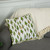 Woodland Trees Christmas Throw Pillow - 15"- Green and White - IMAGE 3