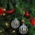 Cardinal Birds and Twig Christmas Ball Glass Ornaments - 6.25" (155mm) - 4ct - IMAGE 2