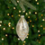 Glittered Christmas Ball and Finial Glass Ornaments - 5" - Gold - 4ct - IMAGE 3
