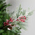 Frosted Mixed Pine Artificial Christmas Spray with Berries and Pine Cones - 31" - IMAGE 2