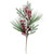 Frosted Mixed Pine Artificial Christmas Spray with Berries and Pine Cones - 31" - IMAGE 3