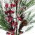 Frosted Mixed Pine Artificial Christmas Spray with Berries and Pine Cones - 31" - IMAGE 4