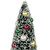 15" Green Frosted Sisal Pine Artificial Christmas Tabletop Tree - IMAGE 4