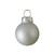 40ct Shiny and Matte Silver Glass Ball Christmas Ornaments 2.5" - IMAGE 4