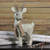 16" Standing Reindeer in a Scarf Christmas Figure Decoration - IMAGE 3